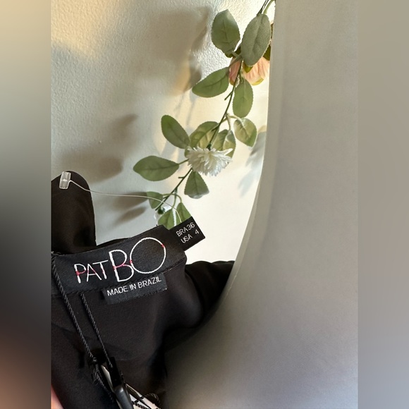 PatBo Flower Appliqué Mini Dress - Picture 11 of 17